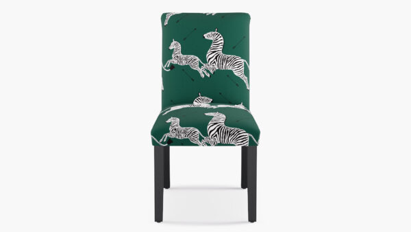 The Inside | Classic Dining Chair | Emerald Zebra