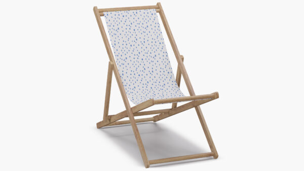 The Inside | Cabana Chair | Blue Dalmatian