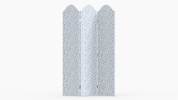 The Inside | Scalloped Screen | Blue Dalmatian