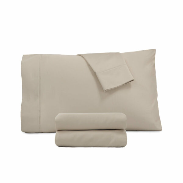 Jennifer Adams Inc | 600 Thread Count 4 Piece Egyptian Cotton Sheet Set (Fawn)