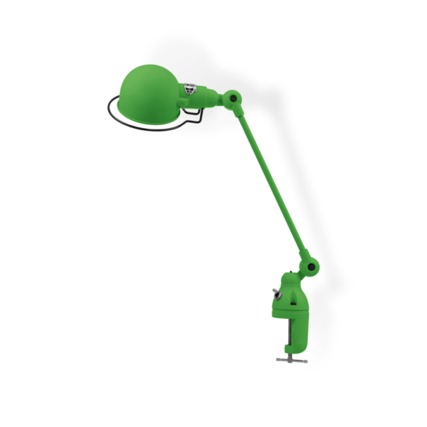 Jielde | Signal 1-Arm Clamp Lamp - SI312 - Glossy / Apple Green - RAL6018