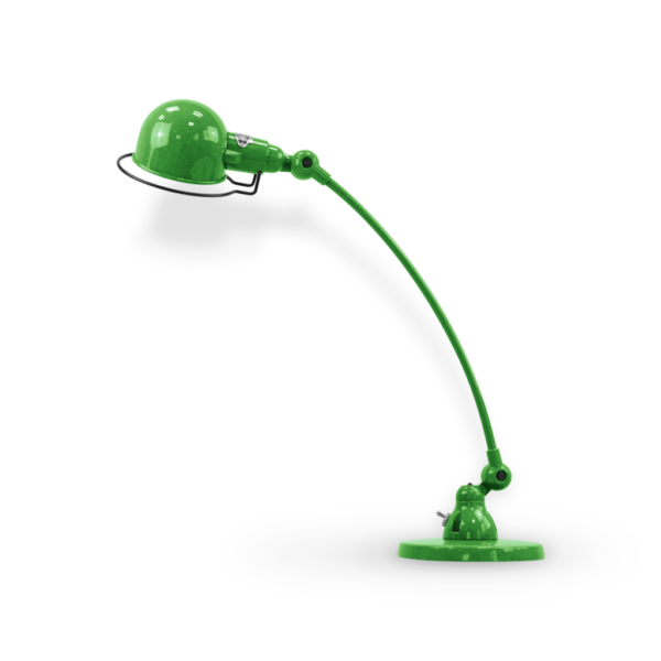 Jielde | Signal Curved Arm Desk Lamp - SIC400 - Glossy / Apple Green - RAL6018