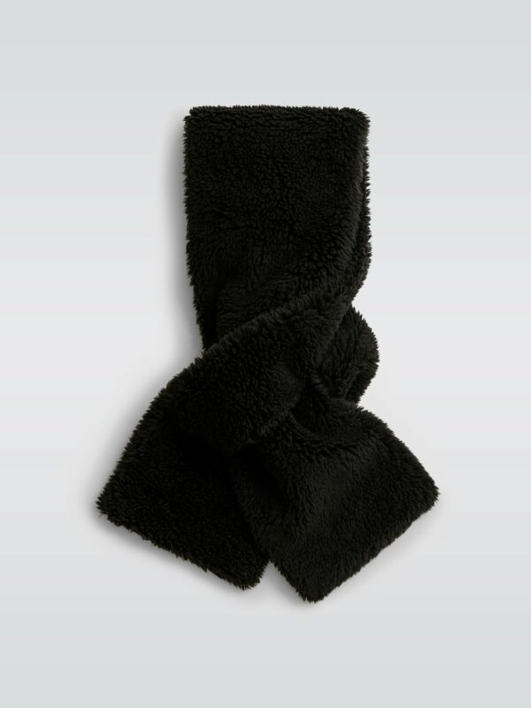 Stand Studio Jayla Faux Fur Scarf - Black