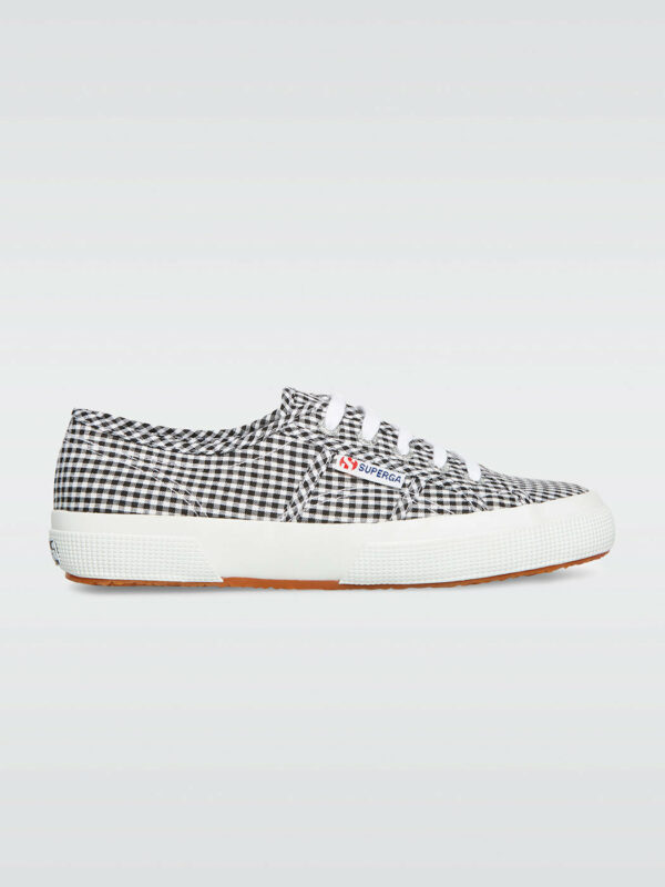 Superga 2750 Mini Gingham - White-White-Black