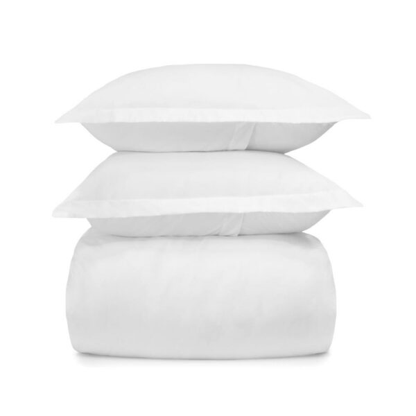 Jennifer Adams Inc | Slumber 3 Piece Microfiber Duvet Set (White/Full)