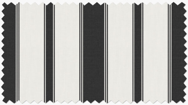 The Inside | Fabric By The Yard | Quilting Cotton | Ink Clarence Stripe