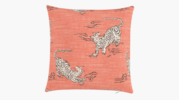 The Inside | Throw Pillow 16" | Coral Tigresse | Feather Down