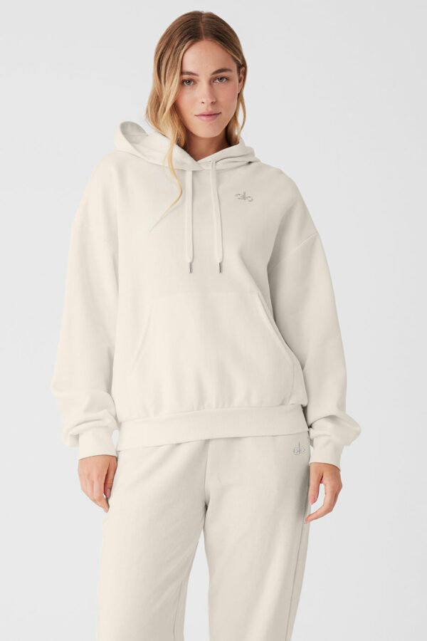 Alo Yoga | Accolade Hoodie in Bone Beige