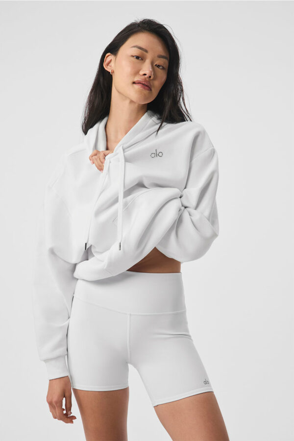 Alo Yoga | Accolade Hoodie in White