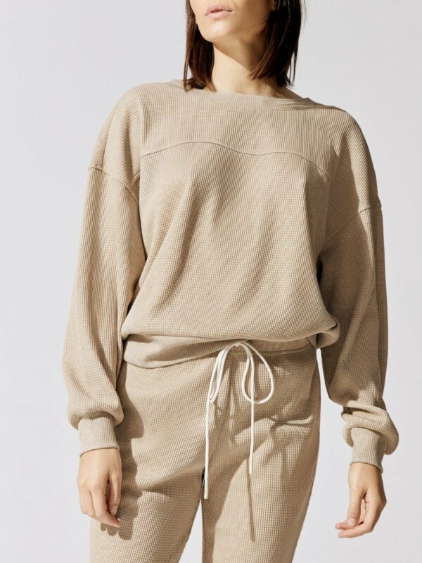 Varley Arvin Sweatshirt - Wheat Marl