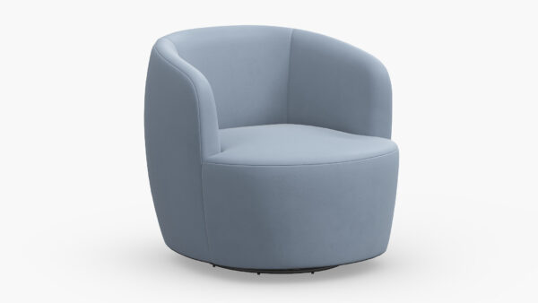 The Inside | Tub Swivel Chair | Ocean Velvet