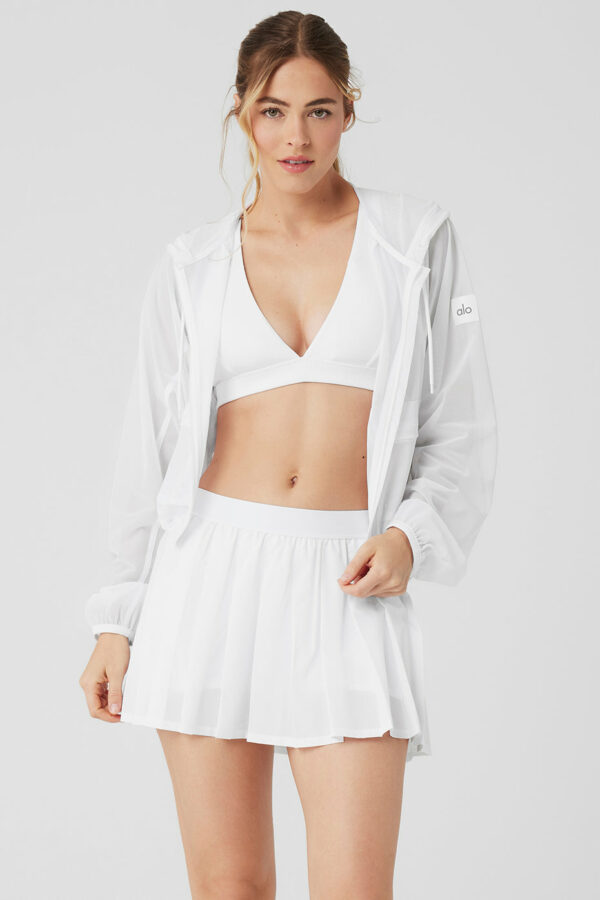 Alo Yoga | Mesh Sheer Bliss Jacket in White