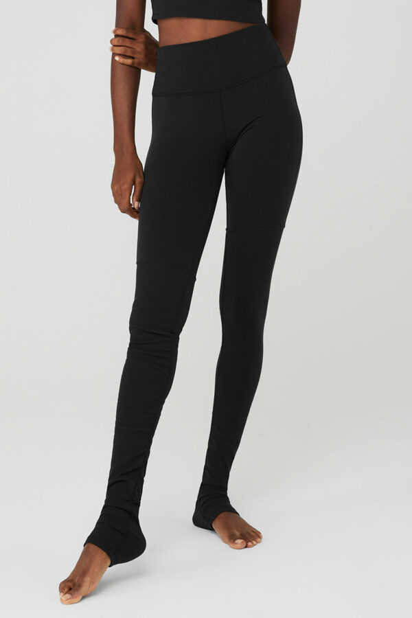 Alo Yoga | Airbrush High-Waist Highlight Goddess Legging in Black