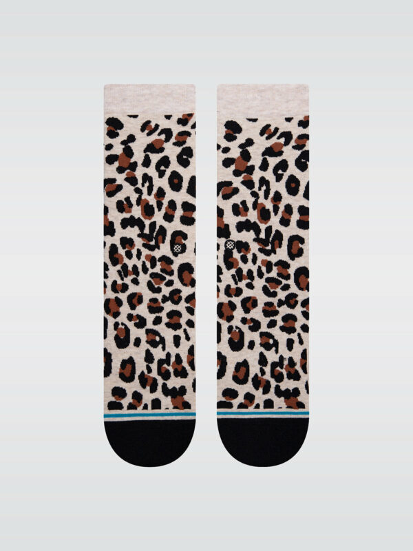 Stance Catty Crew - Brown Leopard