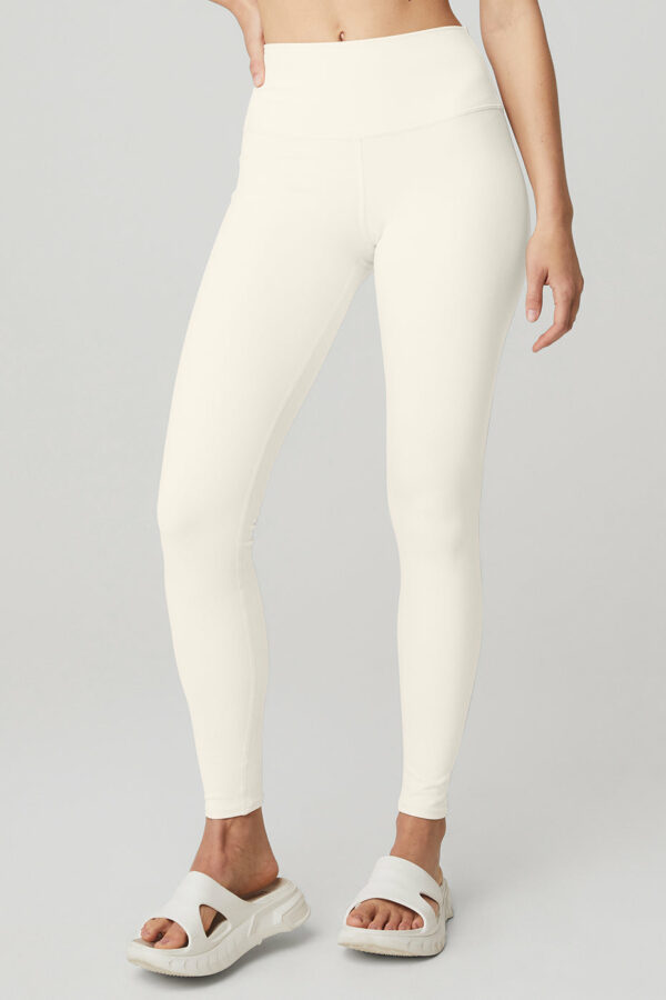 Alo Yoga | High-Waist Airbrush Legging in Ivory White