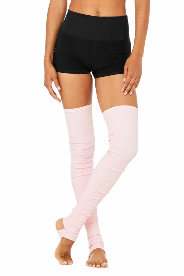 Alo Yoga | Goddess Leg Warmer in Powder Pink/Small