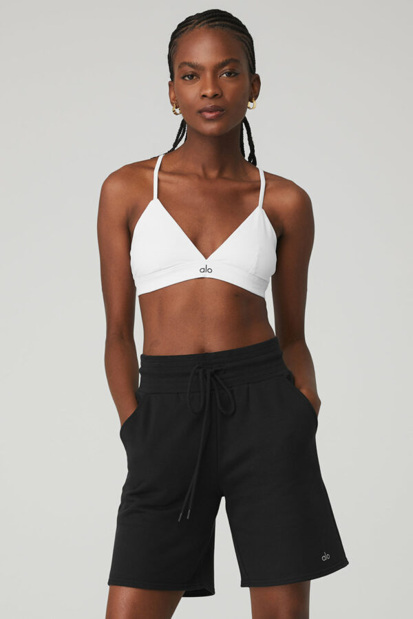 Alo Yoga | Splendor Bra in White