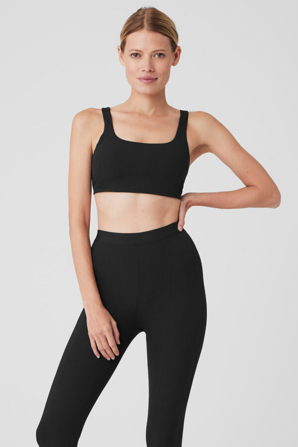 Alo Yoga | Run It Back Bra in Black