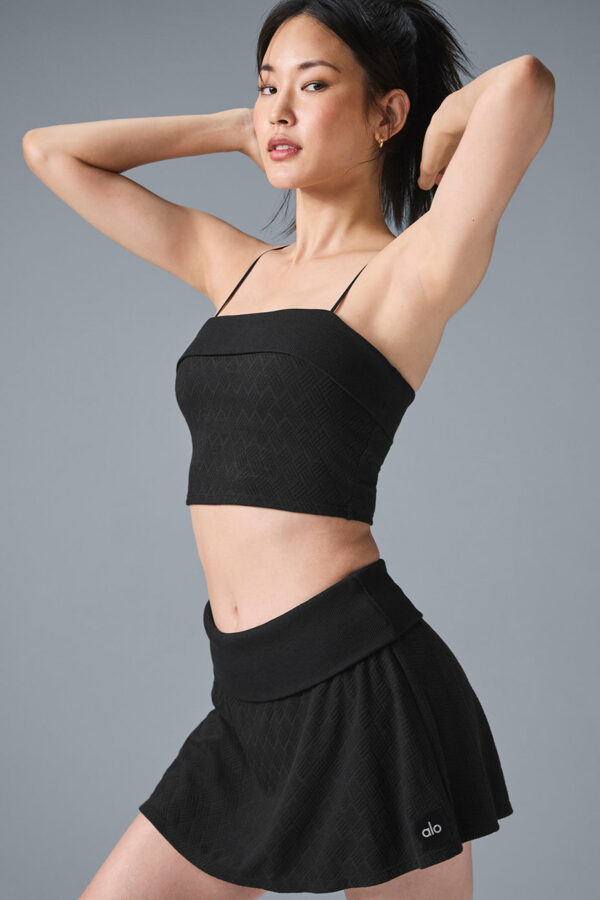 Alo Yoga | Doubles Only Bra Tank Top in Black