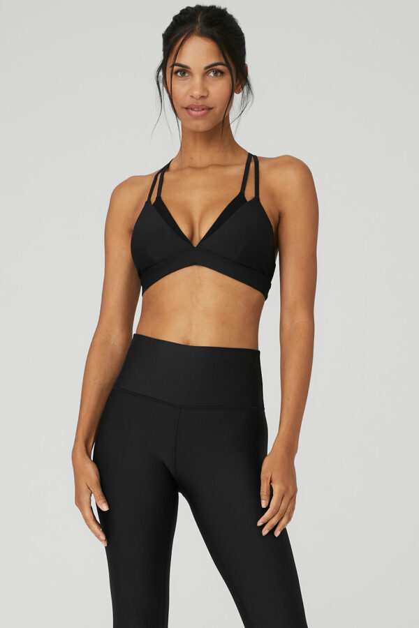 Alo Yoga | Airlift Layer Up Bra in Black