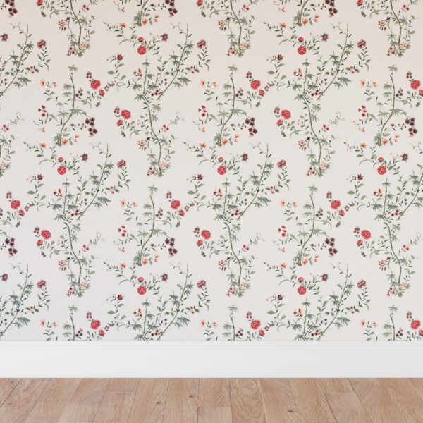 The Inside | Peel + Stick Wallpaper Roll | Multi Bamboo Garden