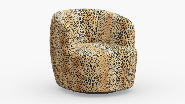 The Inside | Tub Swivel Chair | Leopard