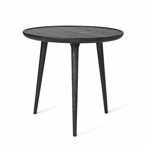 Mater | Accent Side Table - Black Stained Oak / Large