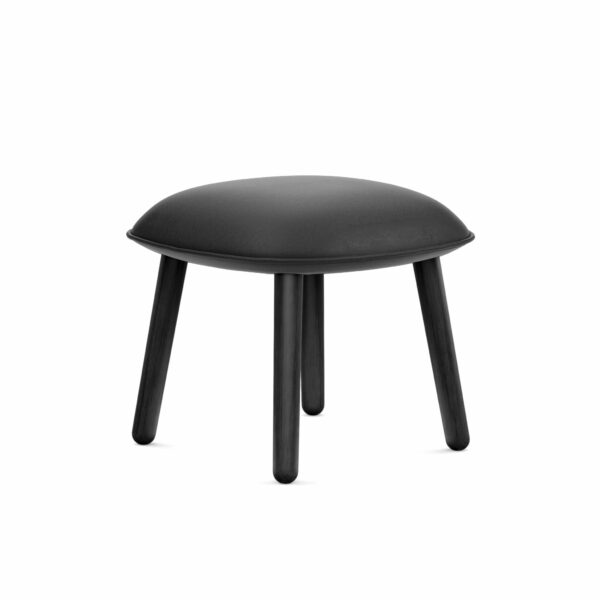 Normann Copenhagen | Ace Footstool - Black Legs - Camira-Synergy-LDS19