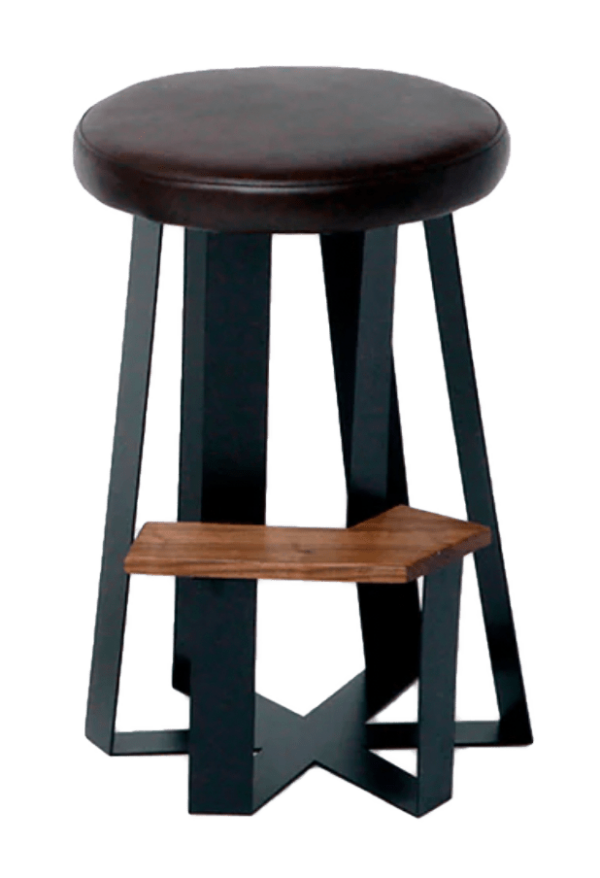 Artless | ARS Counter Stool - Leather - Blackbean