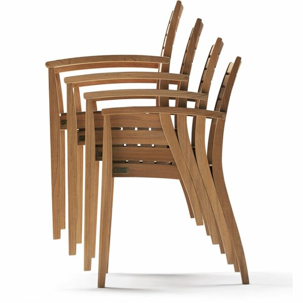 Skagerak by Fritz Hansen | Ballare Stacking Chair - Teak