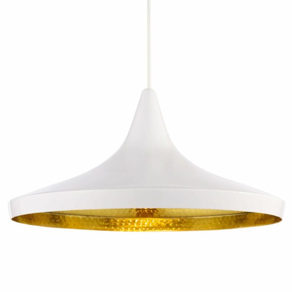 Tom Dixon | Beat Wide Pendant - White