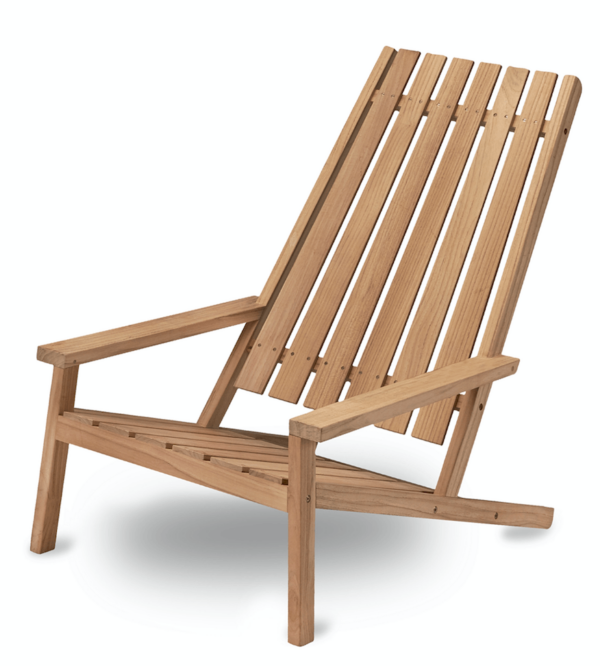 Skagerak by Fritz Hansen | Between Lines Deck Chair & Foot Stool - Chair & Foot Stool