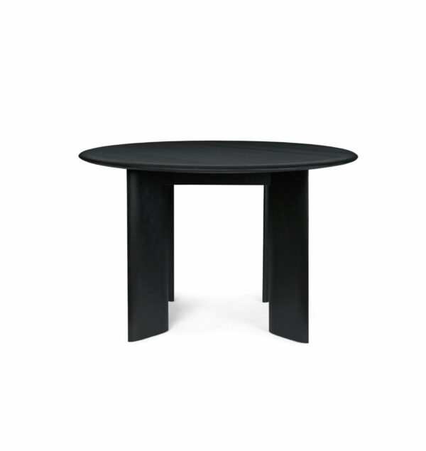 Ferm Living | Bevel Table - Round - Black Oiled Beech