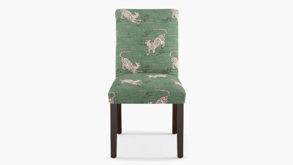 The Inside | Classic Dining Chair | Emerald Tigresse | Espresso