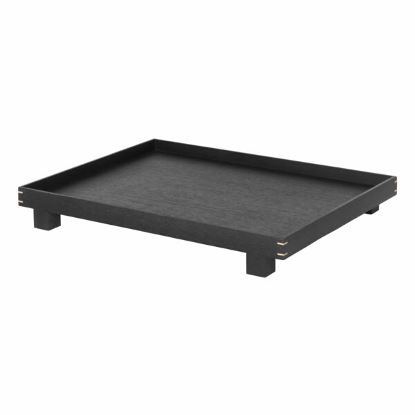 Ferm Living | Bon Wooden Tray - Black / Large