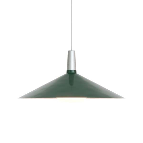 Tala | Bower Pendant - Large - Dark Green / No Bulb