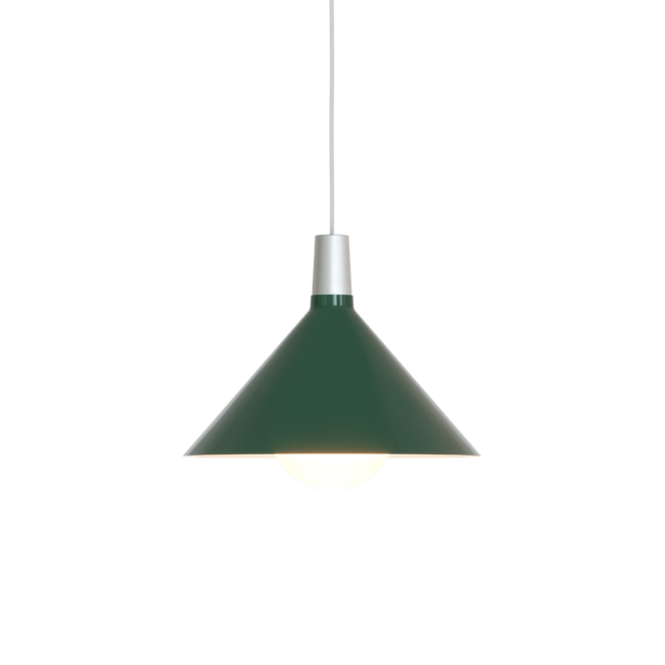 Tala | Bower Pendant - Medium - Dark Green / No Bulb