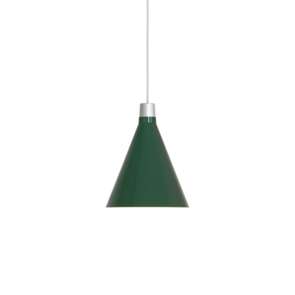 Tala | Bower Pendant - Small - Dark Green / No Bulb