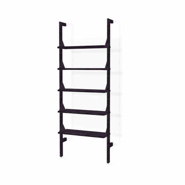 Gus* Modern | Branch-1 Shelving Unit - Black Frame/Black Brackets