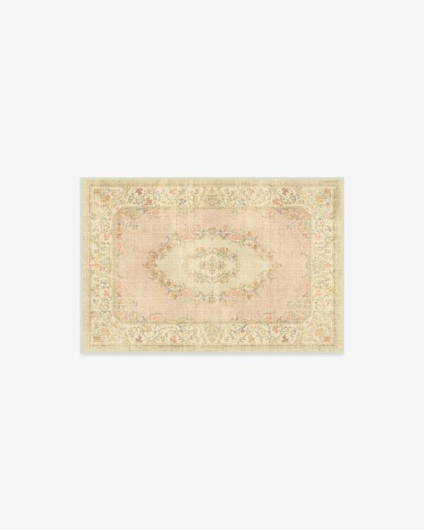 Ruggable | Bridgerton Lady Whistledown Vintage Pink Rug