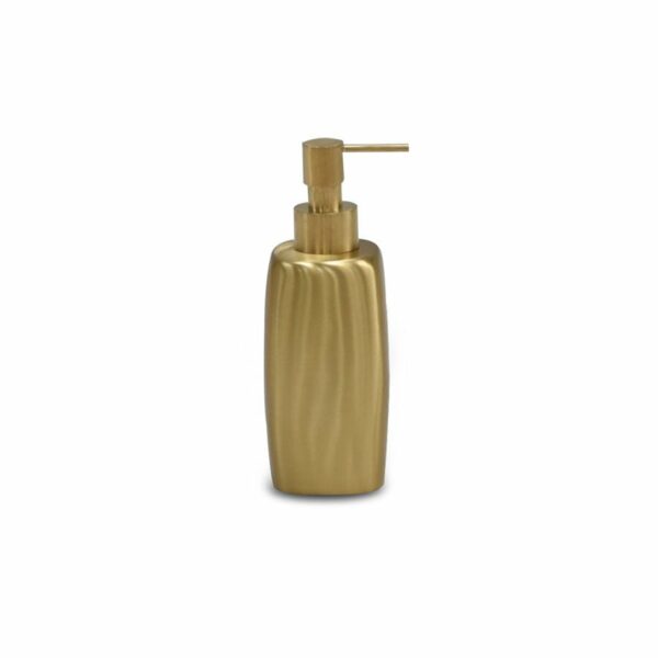 Tina Frey | Cuadrado Soap Dispenser in Brushed Brass