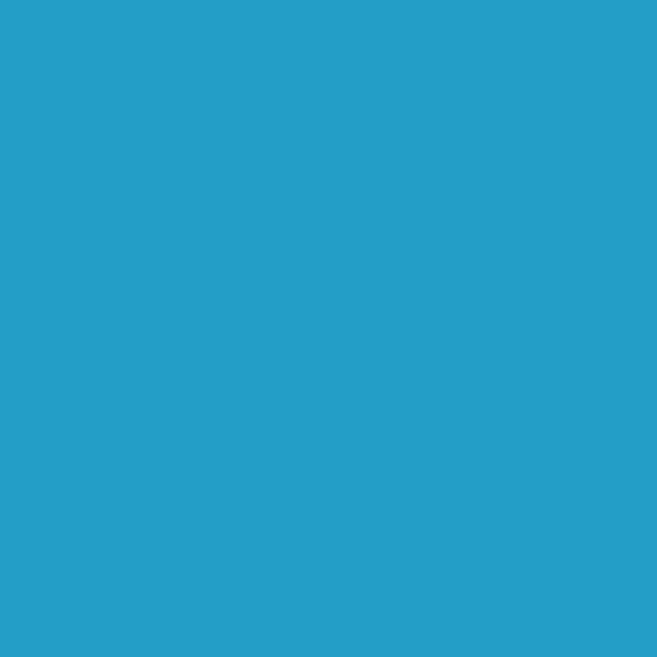 Samplize | Peel-and-Stick Paint Sample - Clearest Ocean Blue (2064-40) - Blue - Benjamin Moore