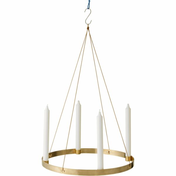 Ferm Living | Candleholder Circle - Brass - Small