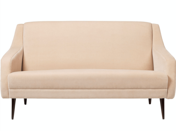 Gubi | CDC.2 Sofa - 56" - Lacquered American Walnut / Canvas 2 - 0674