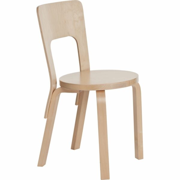 Artek | Chair 66 by Alvar Aalto - Birch Veneer Seat