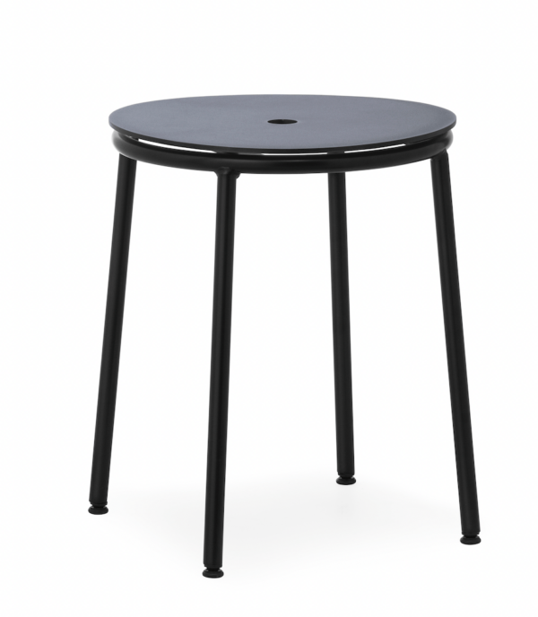 Normann Copenhagen | Circa Stool - Black Aluminum