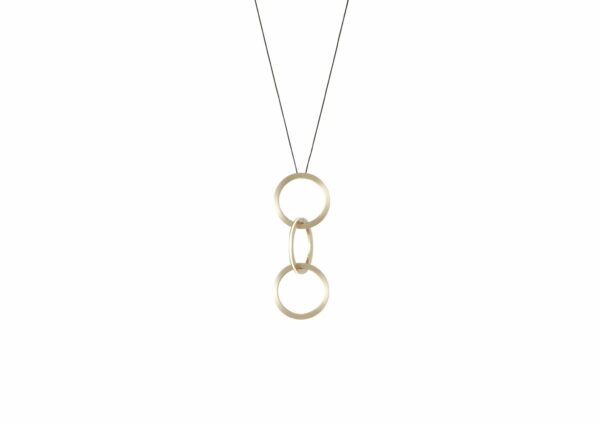 Resident | Circus 250 Pendant - 10 Rings / Brushed Brass