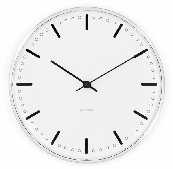 Arne Jacobsen Clocks | City Hall Wall Clock - Small