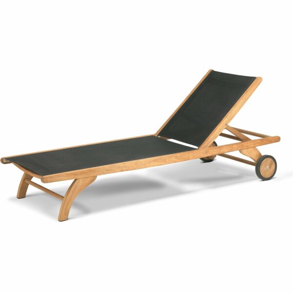 Skagerak by Fritz Hansen | Columbus Sun Bed - Black