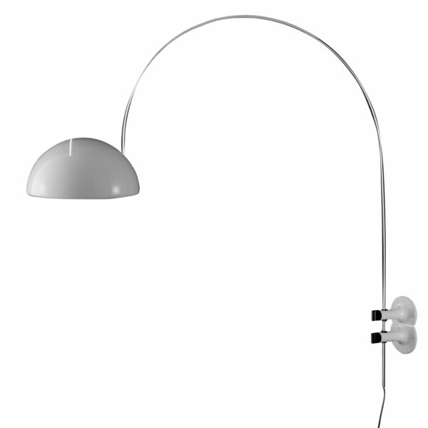 Oluce | Coupé Arched Wall Lamp - Black